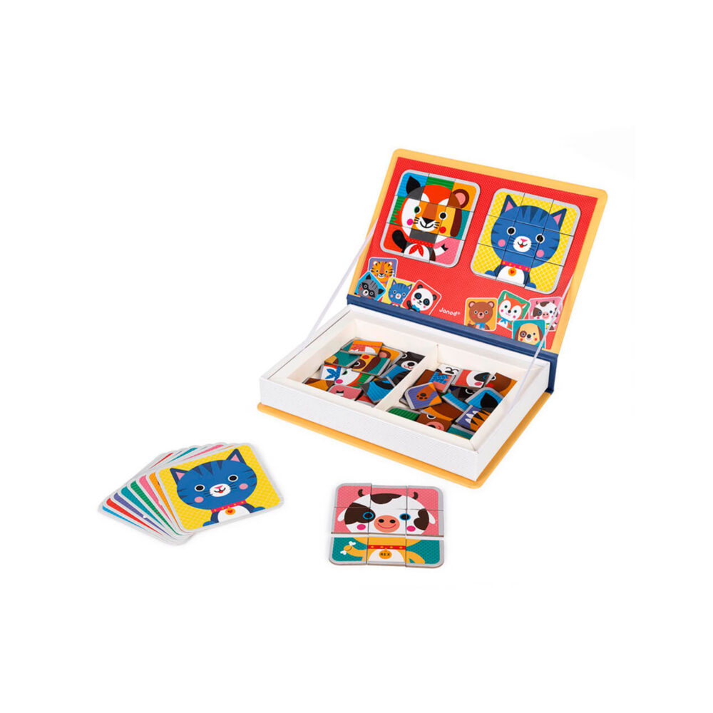 LIBRO MAGNÉTICO EDUCATIVO MIX & MATCH JANOD