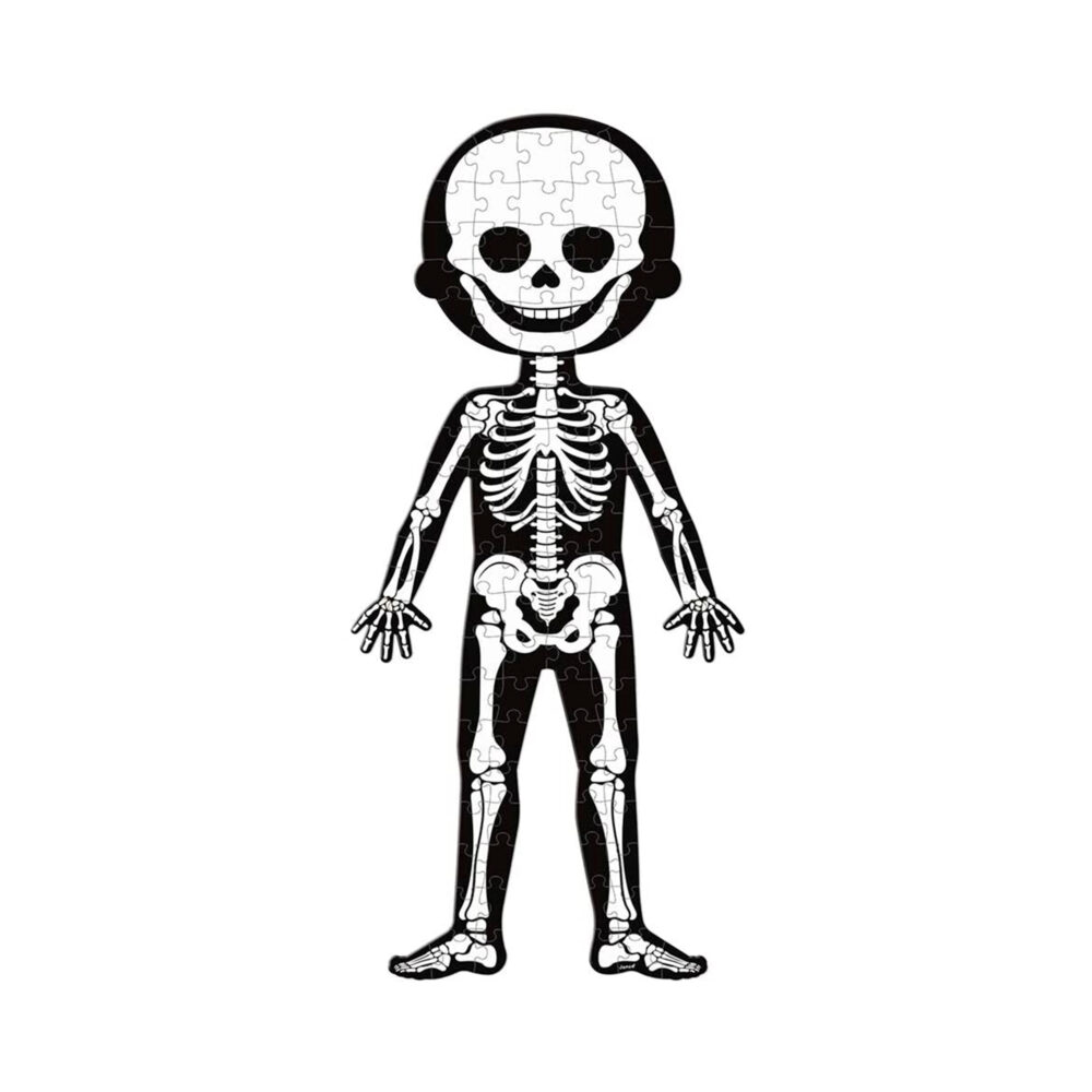 ROMPECABEZA EDUCATIVO DEL CUERPO HUMANO DE 50, 75 Y 100 PIEZAS JANOD