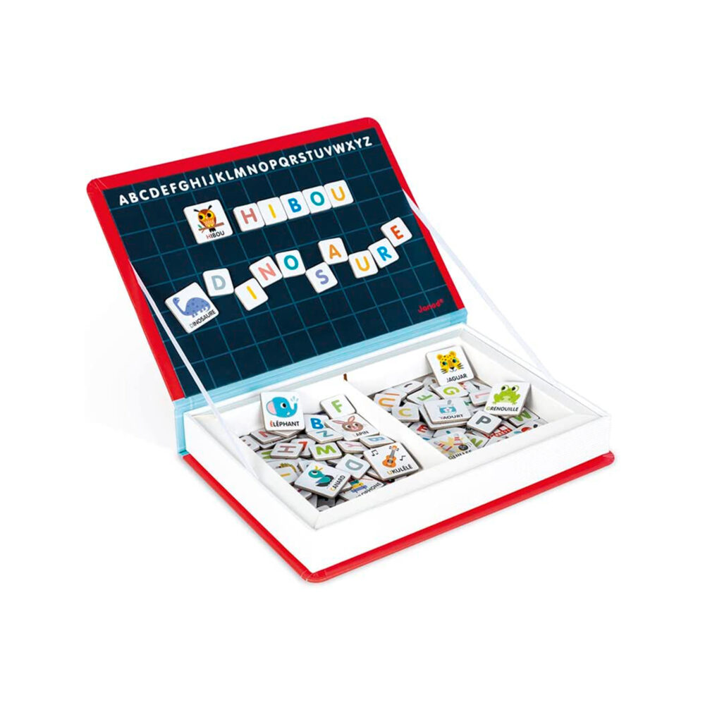 LIBRO MAGNÉTICO ALFABETO EN ESPAÑOL JANOD