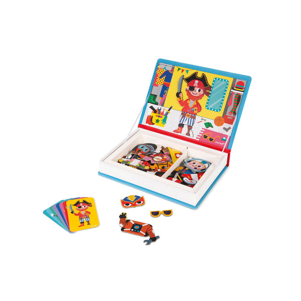 LIBRO MAGNÉTICO DISFRACES NIÑO JANOD