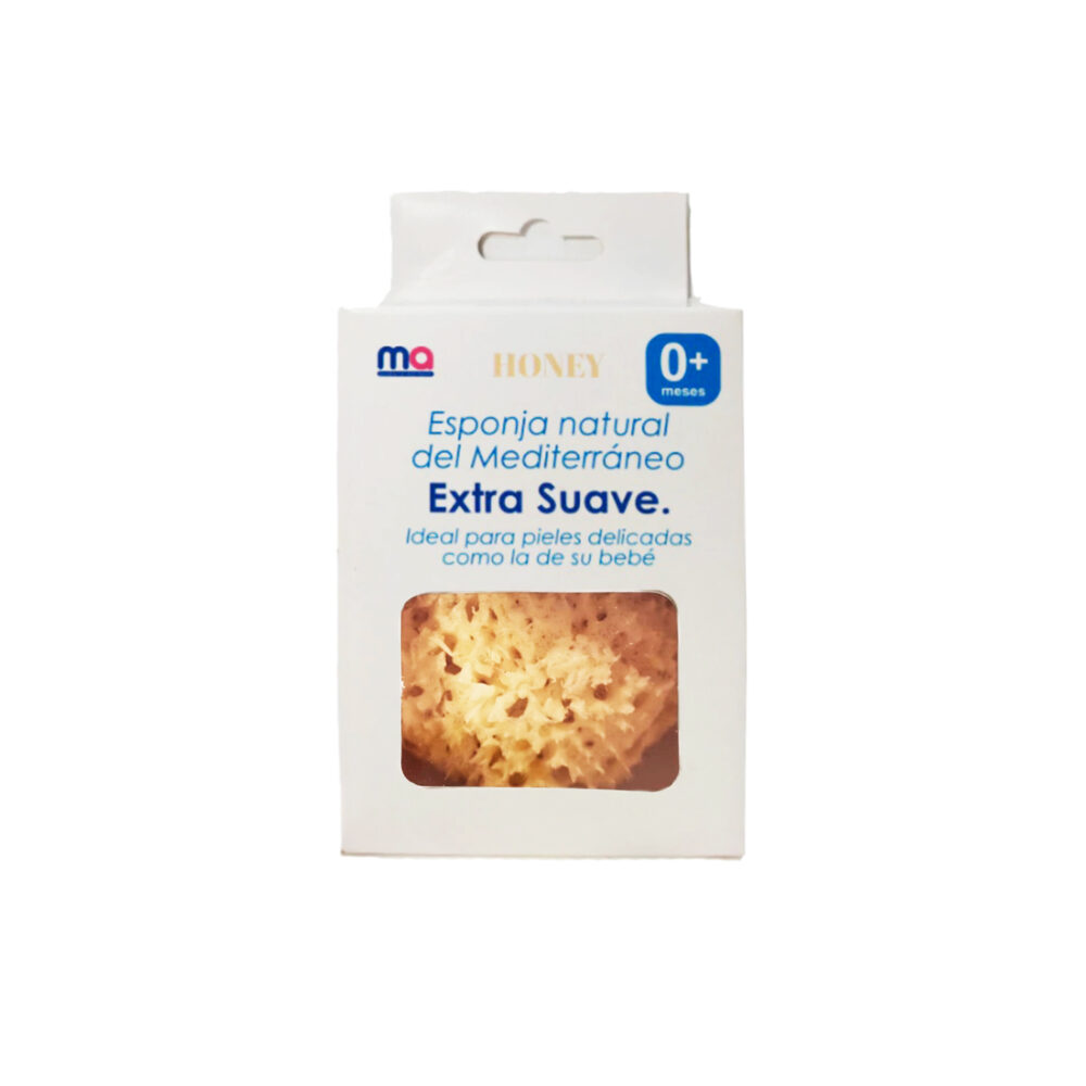 ESPONJA NATURAL DE BAÑO PARA BEBÉ MOTHER´S ASSISTANT