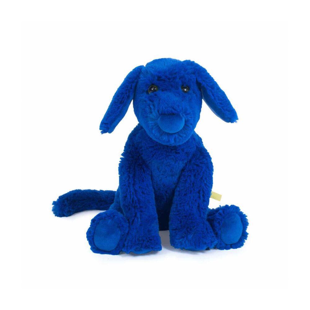 PELUCHE PERRO AZUL COLECCIÓN L´ECOLE DES LOISIRS