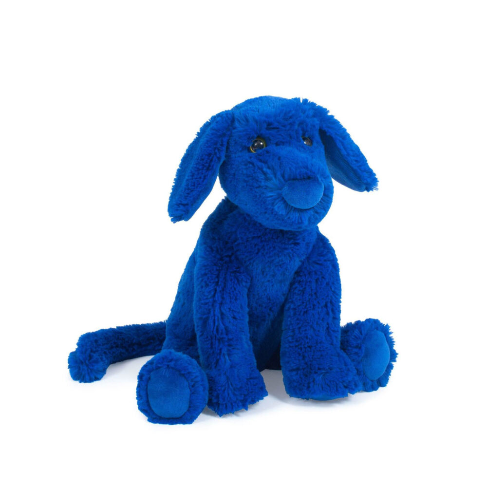 PELUCHE PERRO AZUL COLECCIÓN L´ECOLE DES LOISIRS