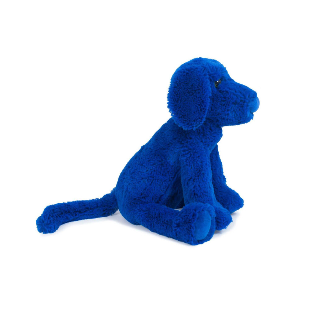 PELUCHE PERRO AZUL COLECCIÓN L´ECOLE DES LOISIRS