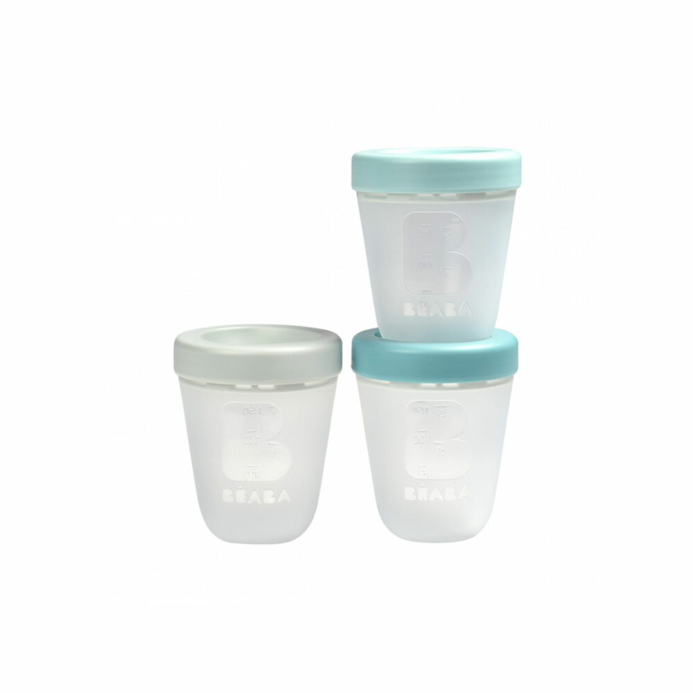 SET DE 3 FRASCOS DE CONSERVACIÓN DE SILICONA BEABA