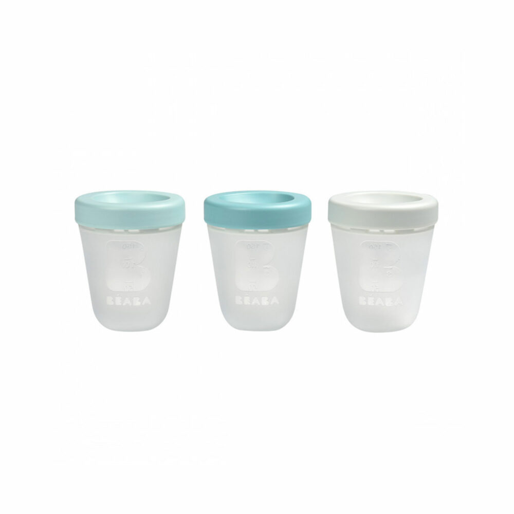 SET DE 3 FRASCOS DE CONSERVACIÓN DE SILICONA BEABA