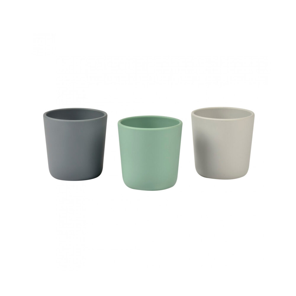 SET 3 VASOS DE APRENDIZAJE DE SILICONA BEABA