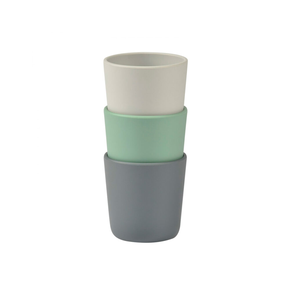 SET 3 VASOS DE APRENDIZAJE DE SILICONA BEABA