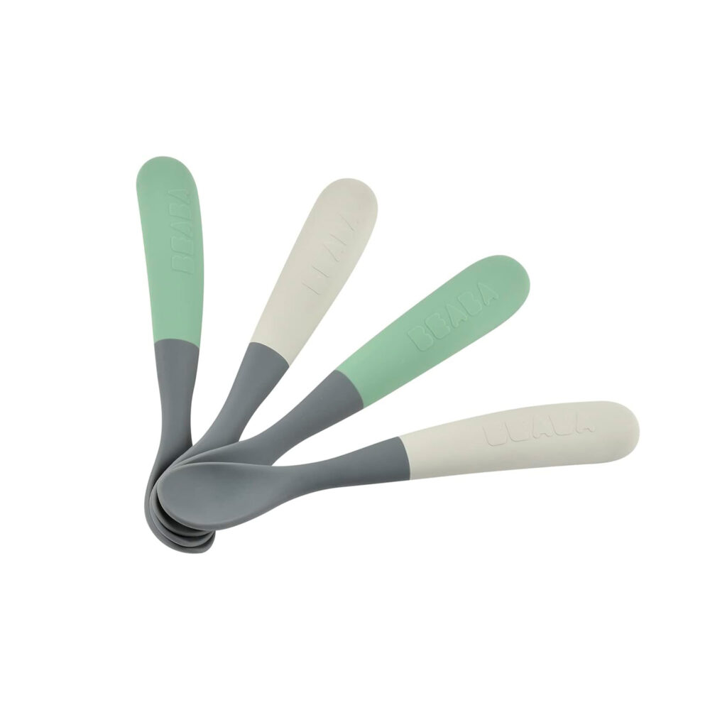 SET DE 4 CUCHARAS DE SILICONA 1ERA ETAPA BEABA