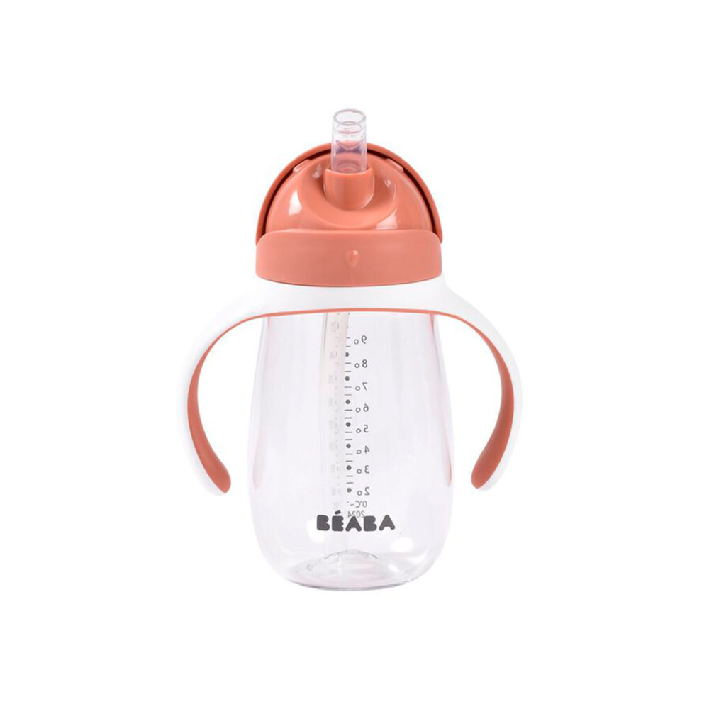 TOMATODO HERMÉTICO CON CAÑITA Y ASAS DE 300 ML BEABA