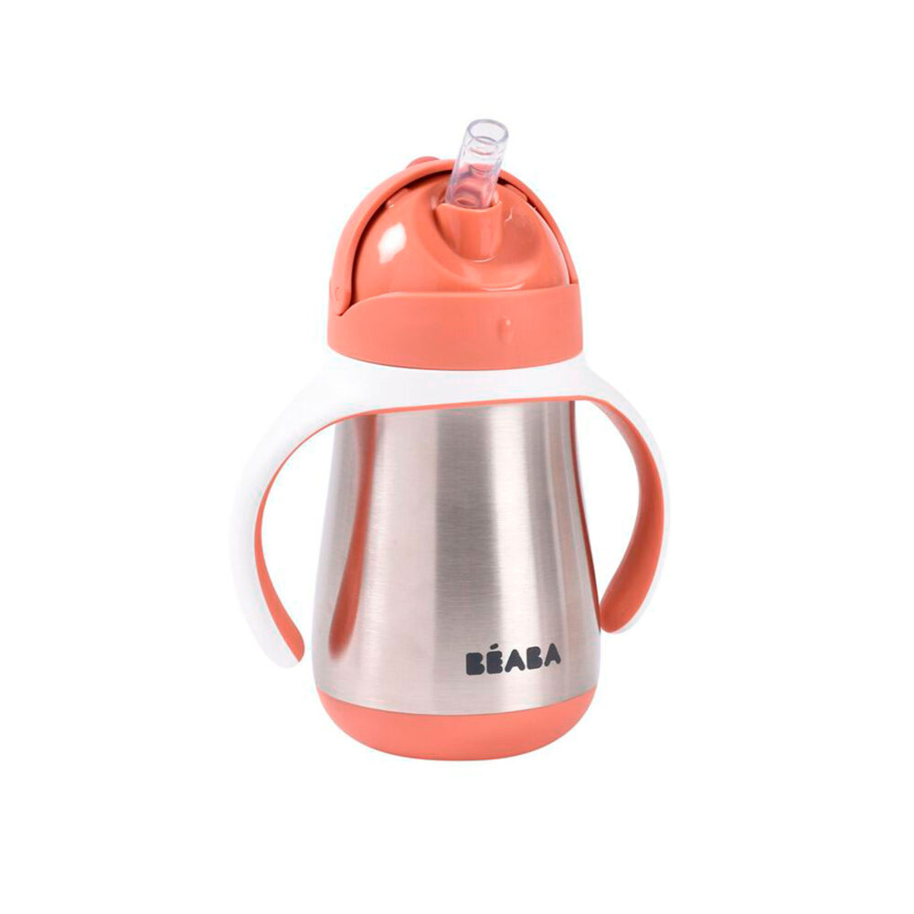 TOMATODO TÉRMICO CON CAÑITA Y ASAS DE 250 ML BEABA