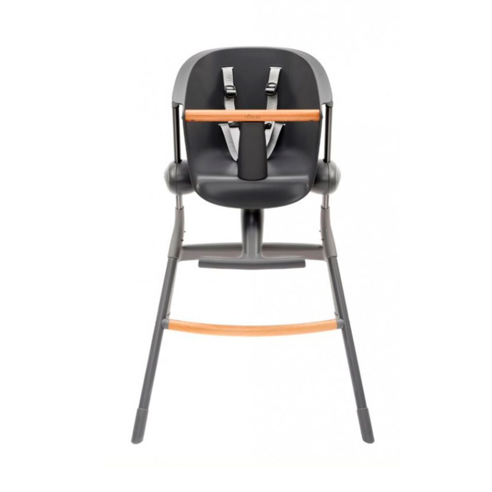 SILLA DE COMER DE 6 MESES A 3 AÑOS MODELO UP&DOWN BEABA - UP AND DOWN DARK GREY