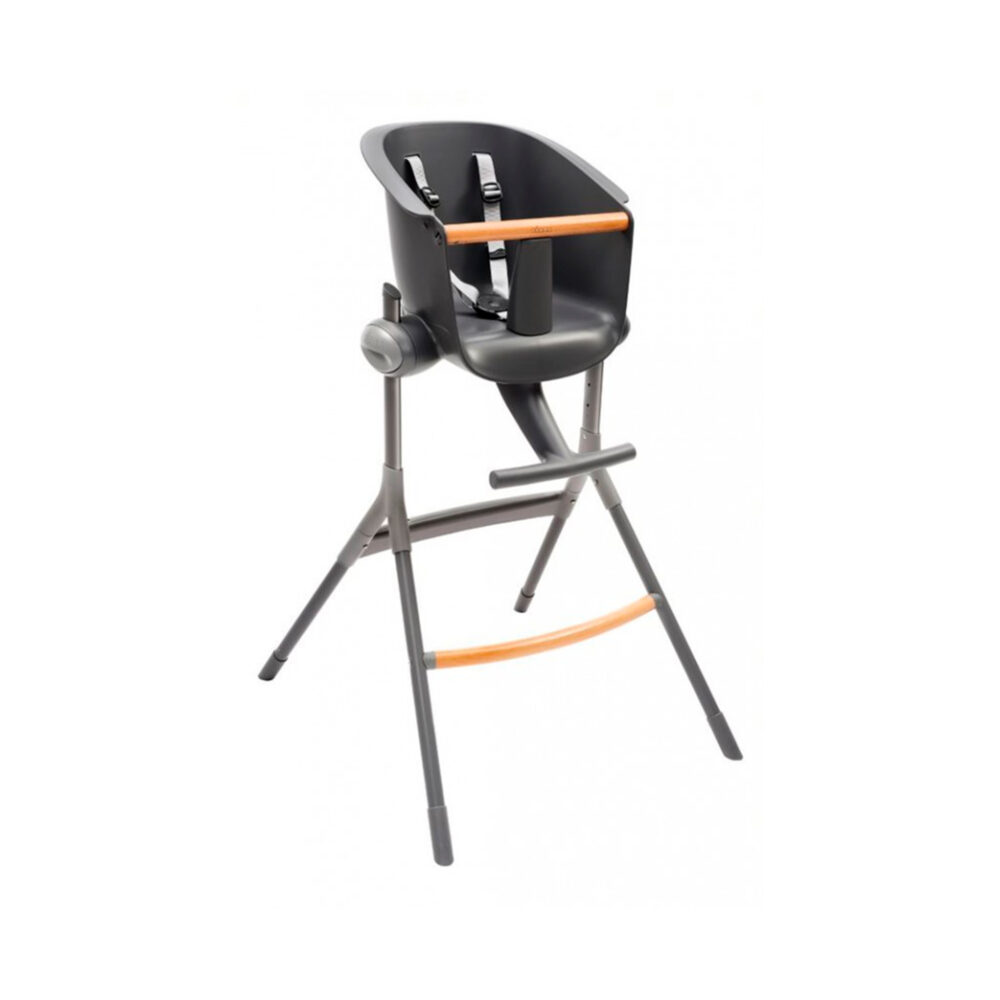 SILLA DE COMER DE 6 MESES A 3 AÑOS MODELO UP&DOWN BEABA - UP AND DOWN DARK GREY
