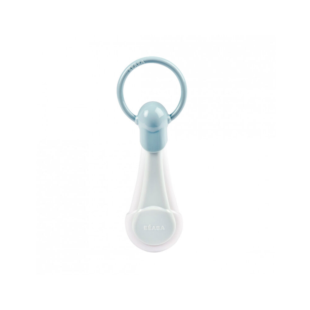 CORTAUÑAS ERGONÓMICA PARA BEBÉS COLOR VERDE AZUL BEABA