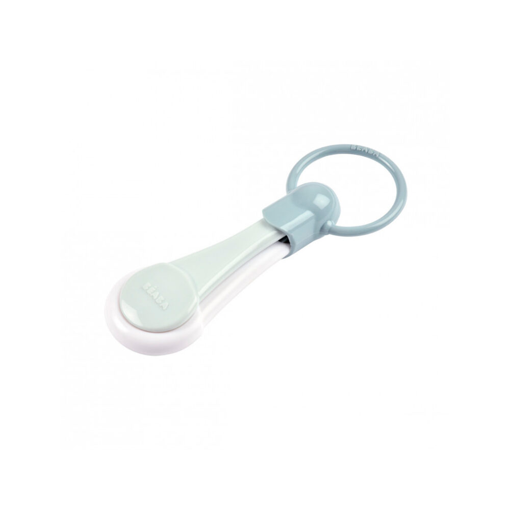 CORTAUÑAS ERGONÓMICA PARA BEBÉS COLOR VERDE AZUL BEABA