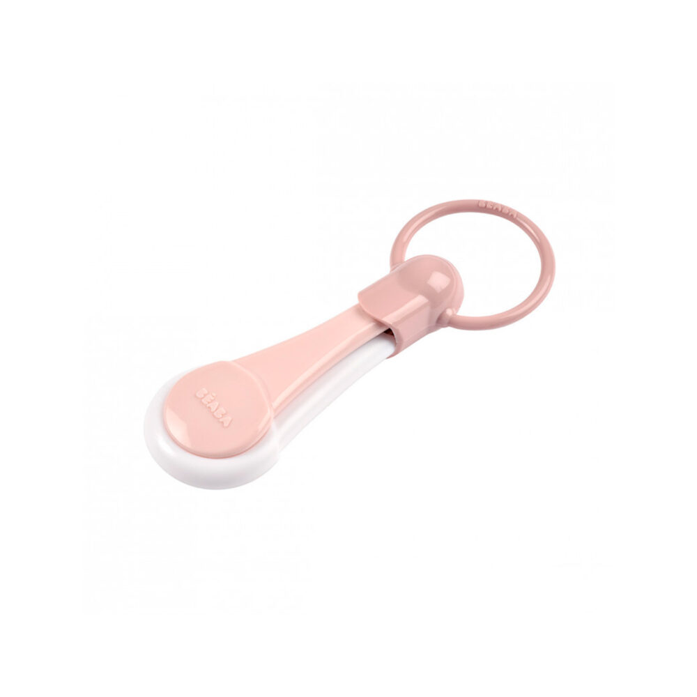 CORTAUÑAS ERGONÓMICA PARA BEBÉS COLOR ROSA BEABA