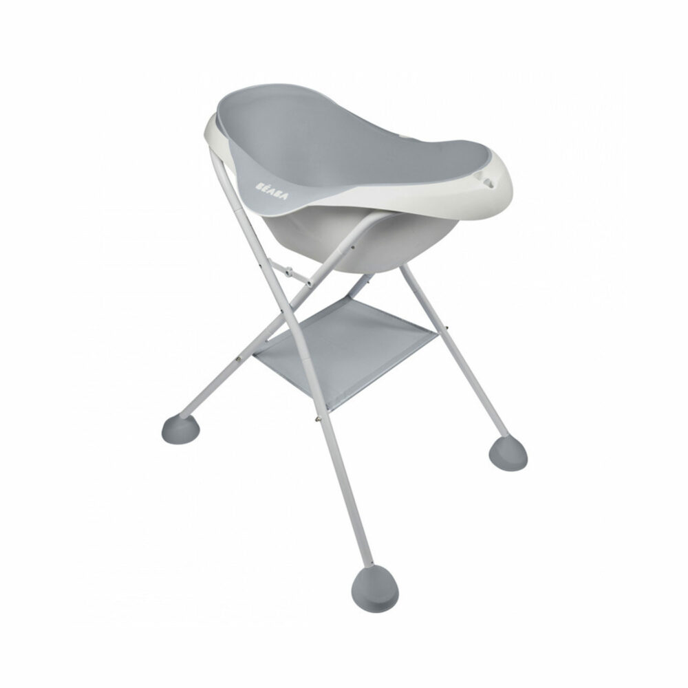 SOPORTE DE PIE PARA BAÑERA Y CAMBIADOR COLOR GRIS MODELO CAMELE´O BEABA