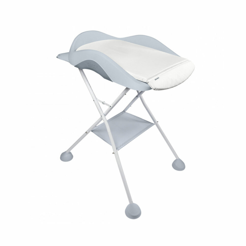 SOPORTE DE PIE PARA BAÑERA Y CAMBIADOR COLOR GRIS MODELO CAMELE´O BEABA