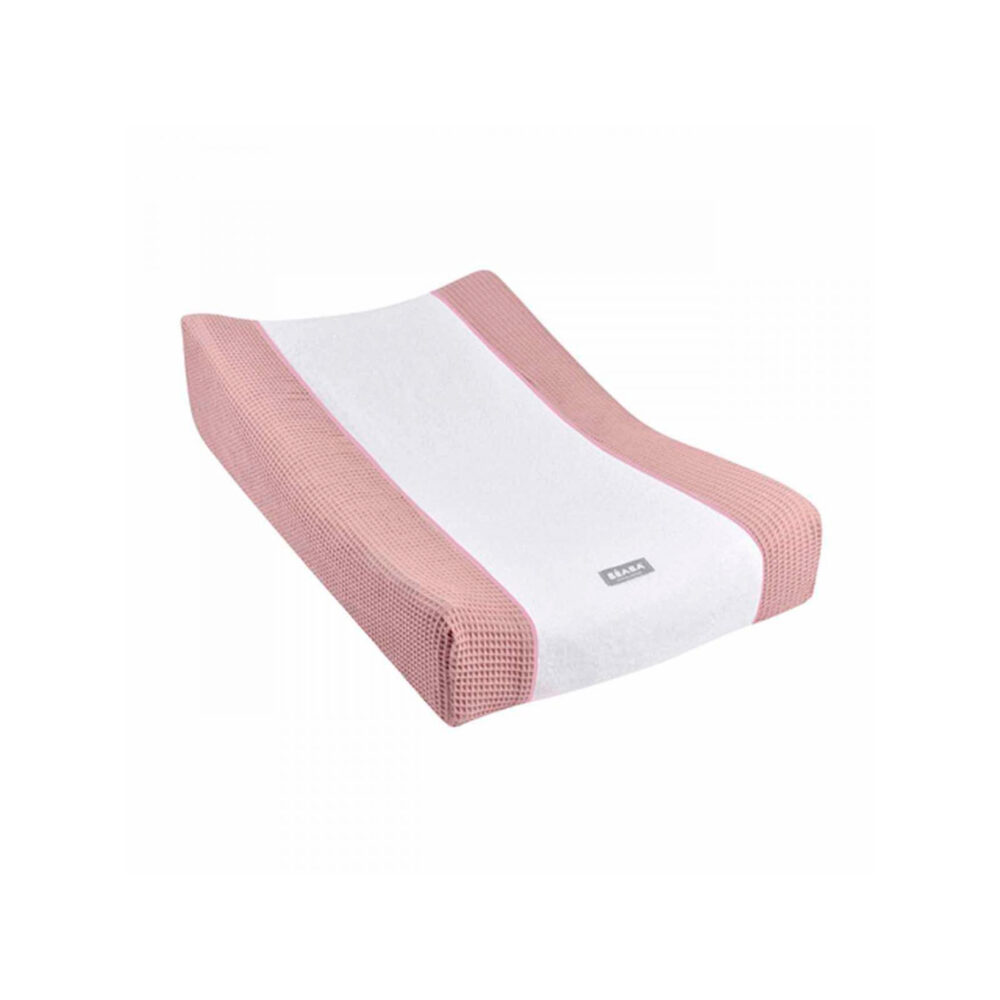 FUNDA PARA CAMBIADOR MODELO SOFALANGE COLOR ROSADO BEABA