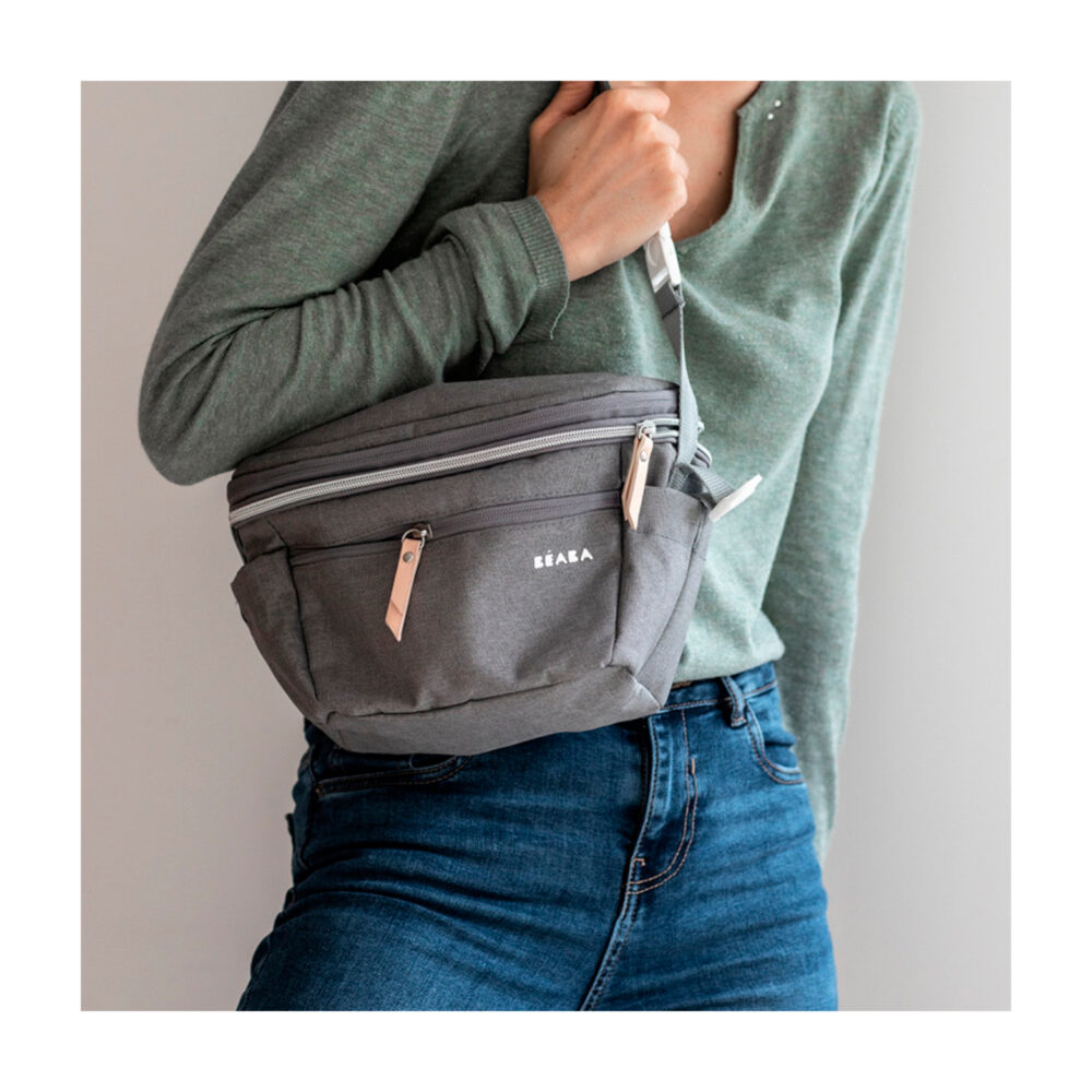 BOLSO PARA COCHE MODELO BIARRITZ COLOR GRIS BEABA