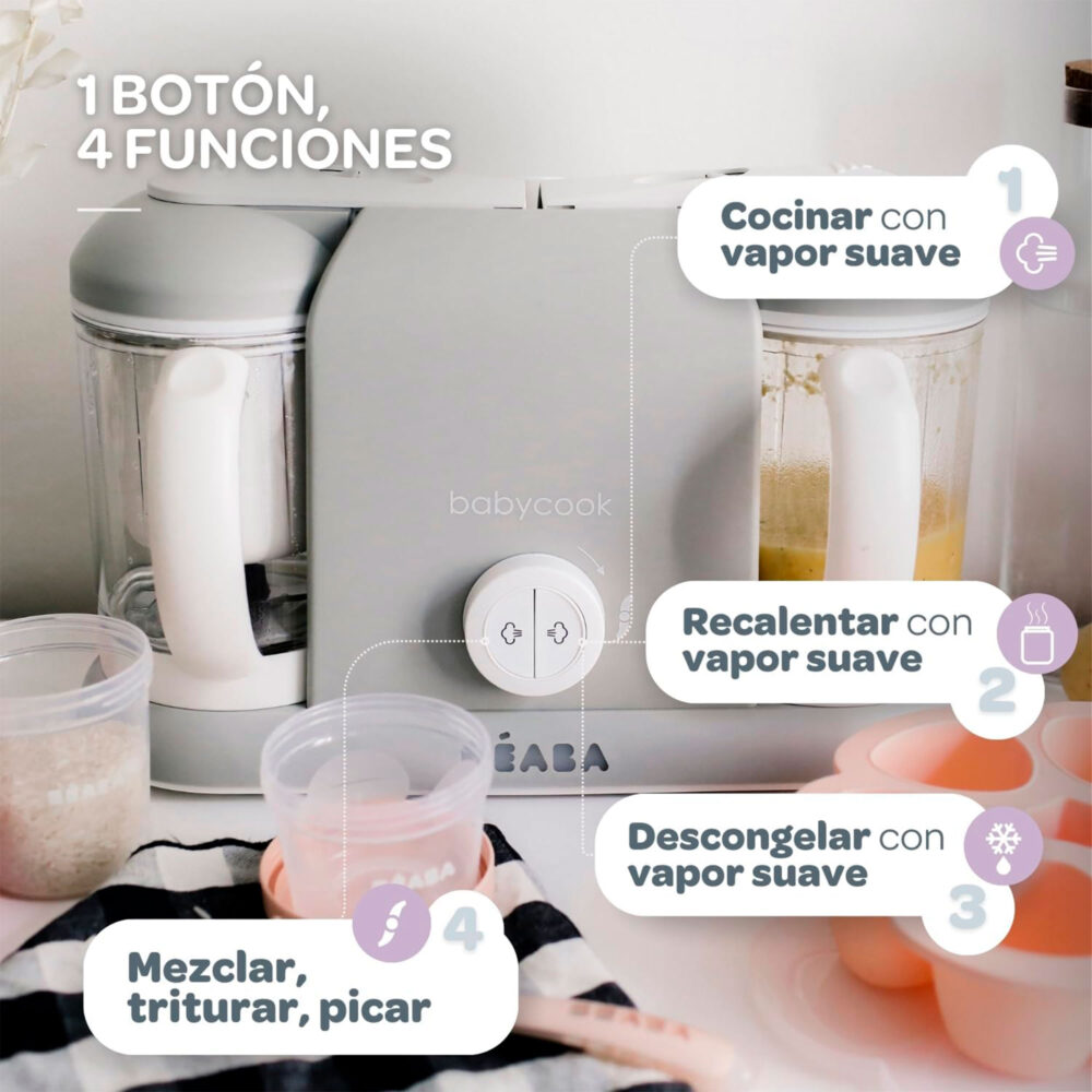 BABYCOOK PROCESADOR DE ALIMENTOS MODELO DUO BEABA