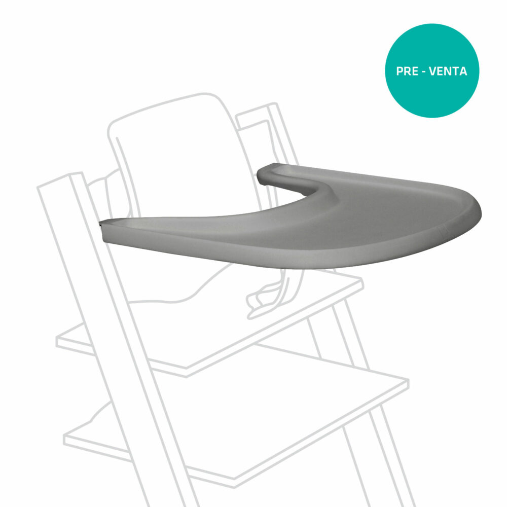 BANDEJA PARA SILLA MODELO TRIPP TRAPP STOKKE - BANDEJA GRIS TRIPP TRAPP