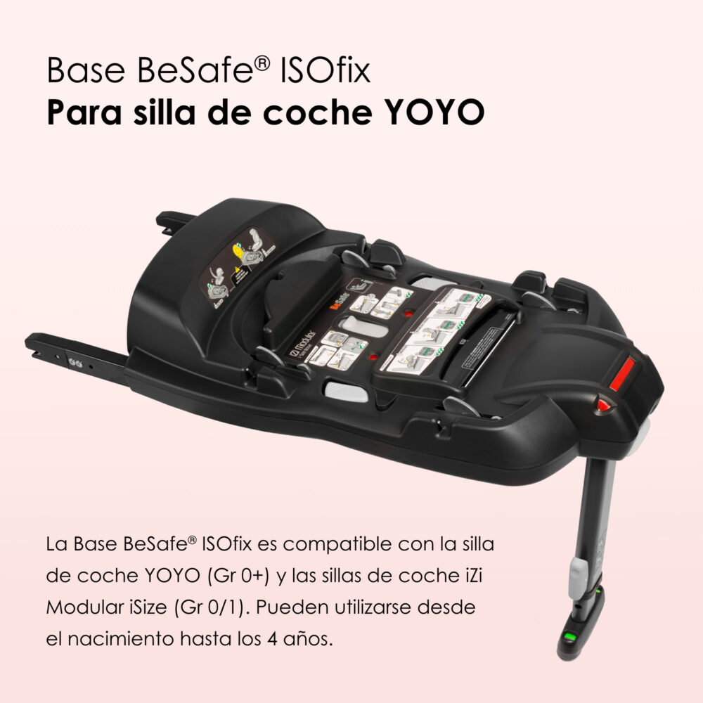 BASE ISOFIX PARA ASIENTO DE AUTO MODELO IZI GO MODULAR X1 I – SIZE / IZI MODULAR I – SIZE BESAFE