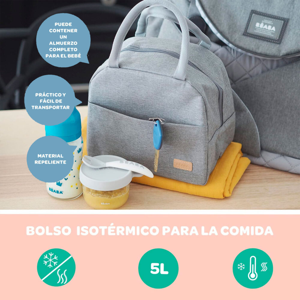 BOLSA ISOTÉRMICO DE 5 LITROS PARA NIÑOS BEABA