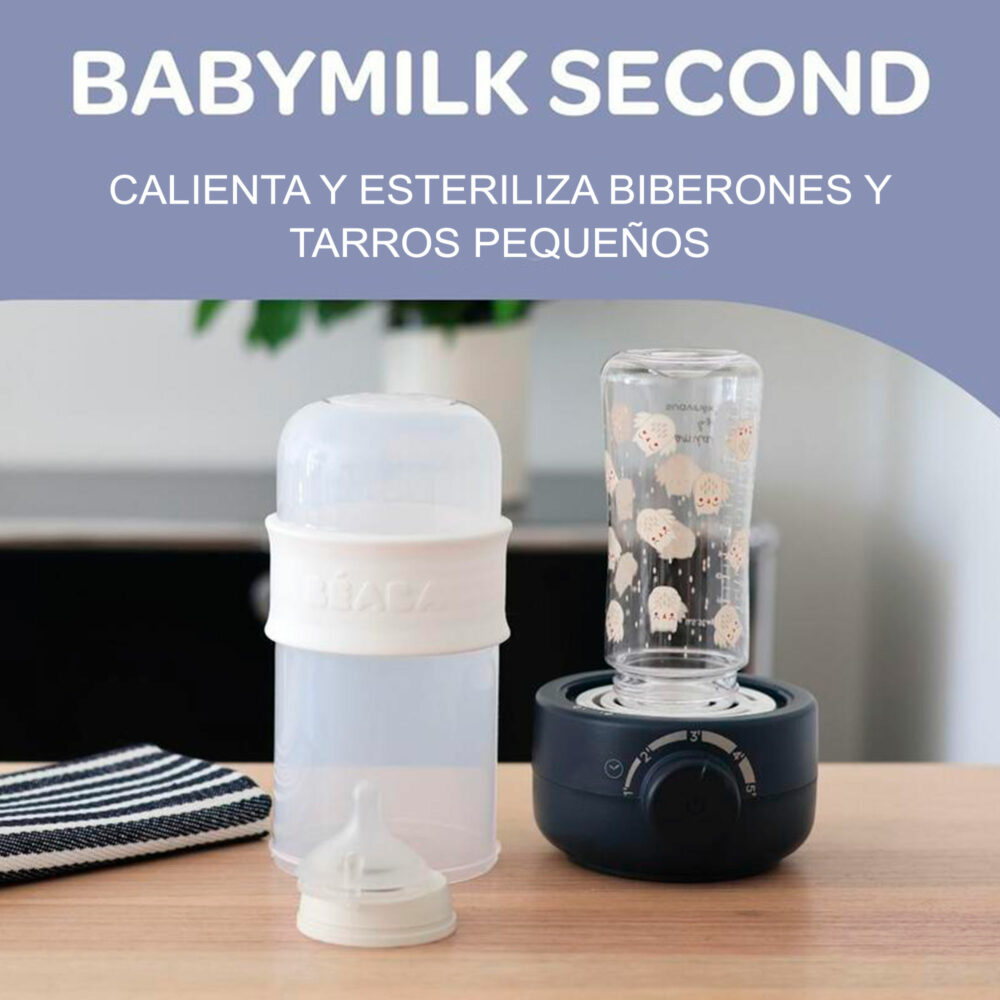 CALENTADOR DE BIBERONES ELÉCTRICO BABYMILK NIGHT-BLUE BEABA