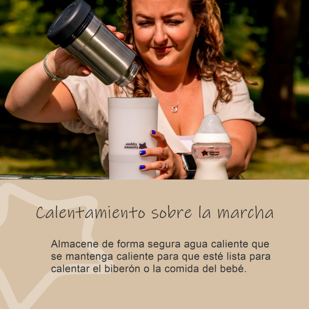 CALENTADOR DE BIBERONES CLOSER TO NATURE TOMMEE TIPPEE