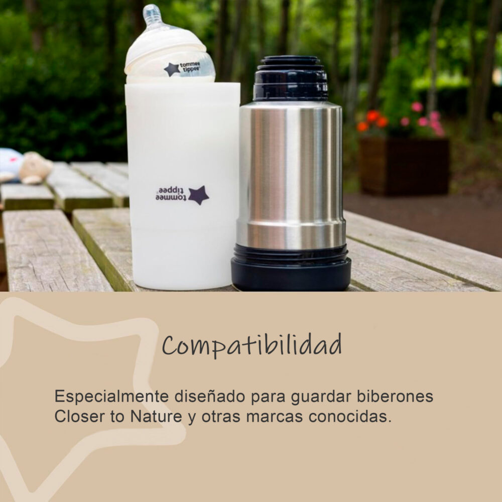 CALENTADOR DE BIBERONES CLOSER TO NATURE TOMMEE TIPPEE