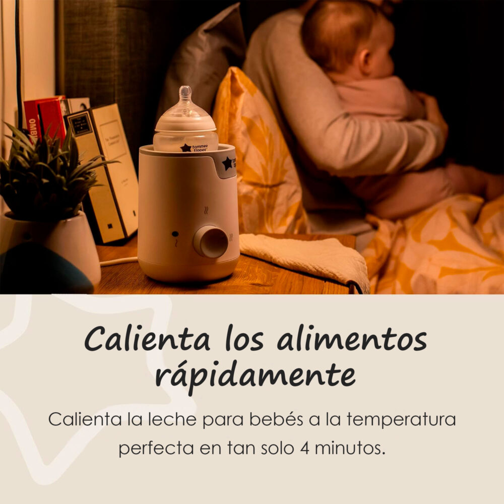 CALENTADOR ELÉCTRICO DE BIBERONES Y COMIDAS TOMMEE TIPPEE