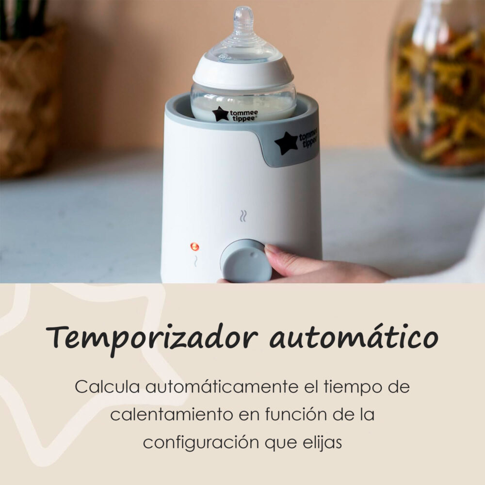 CALENTADOR ELÉCTRICO DE BIBERONES Y COMIDAS TOMMEE TIPPEE