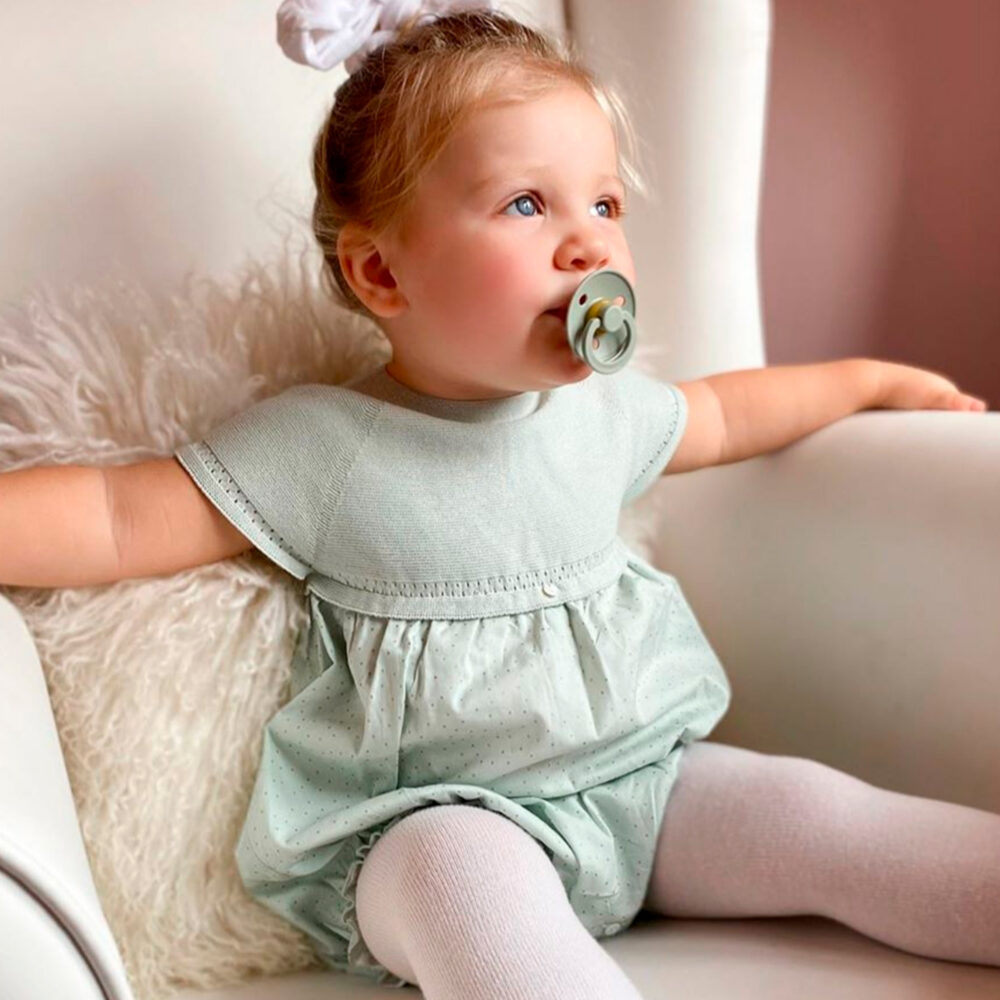 PACK DE 2 CHUPONES DE CAUCHO NATURAL USO 0 - 6 MESES TALLA 1 BIBS