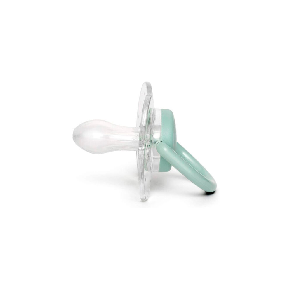 CHUPÓN CON TETINA FISIOLÓGICA PREMIUM HYGGE BABY DE 6 – 18 MESES COLOR VERDE SUAVINEX