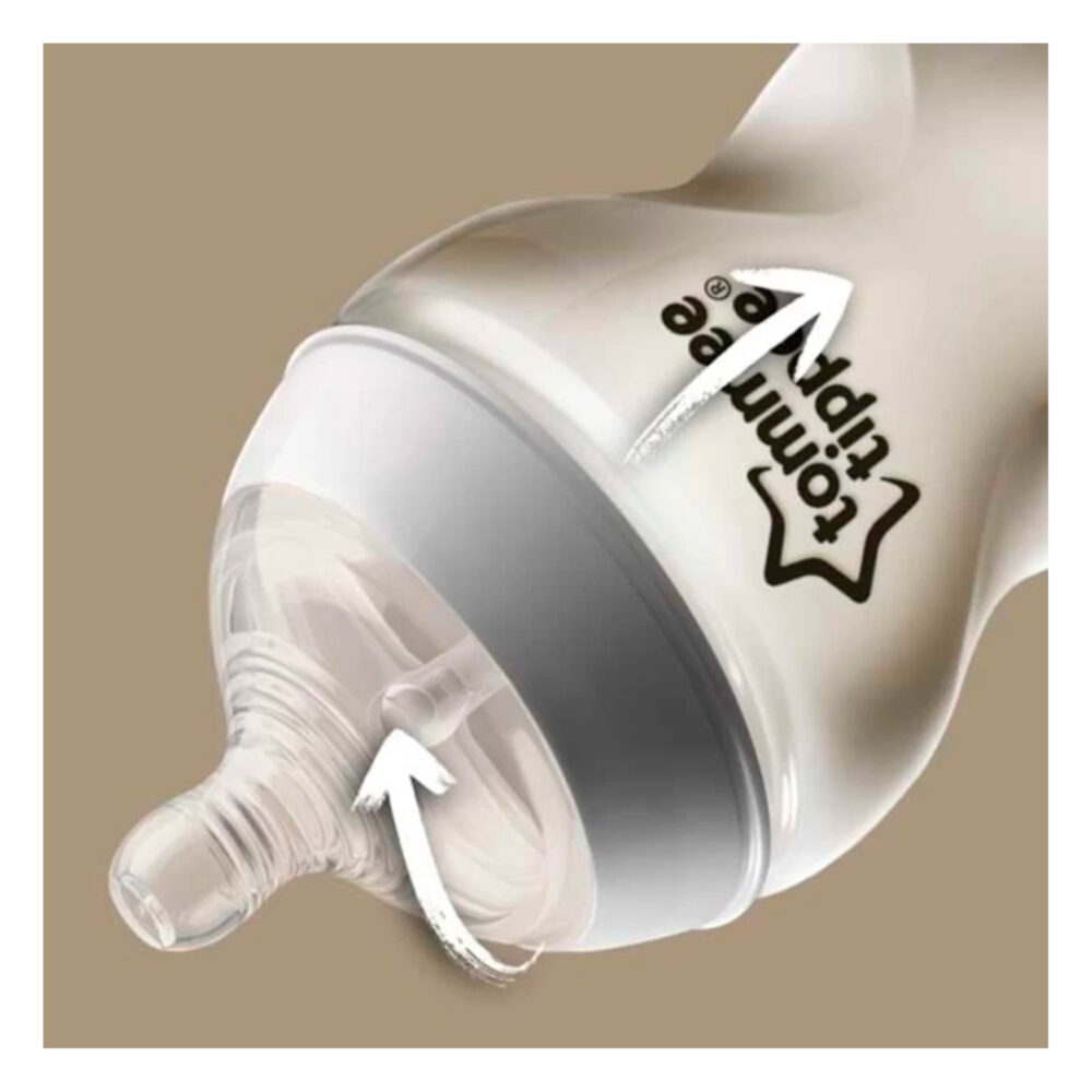 BIBERÓN ANTICÓLICOS DE 9 ONZAS CLOSER TO NATURE TOMMEE TIPPEE