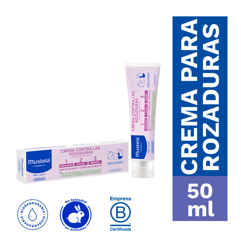 CREMA BÁLSAMO 1,2,3 DE 50 ML MUSTELA