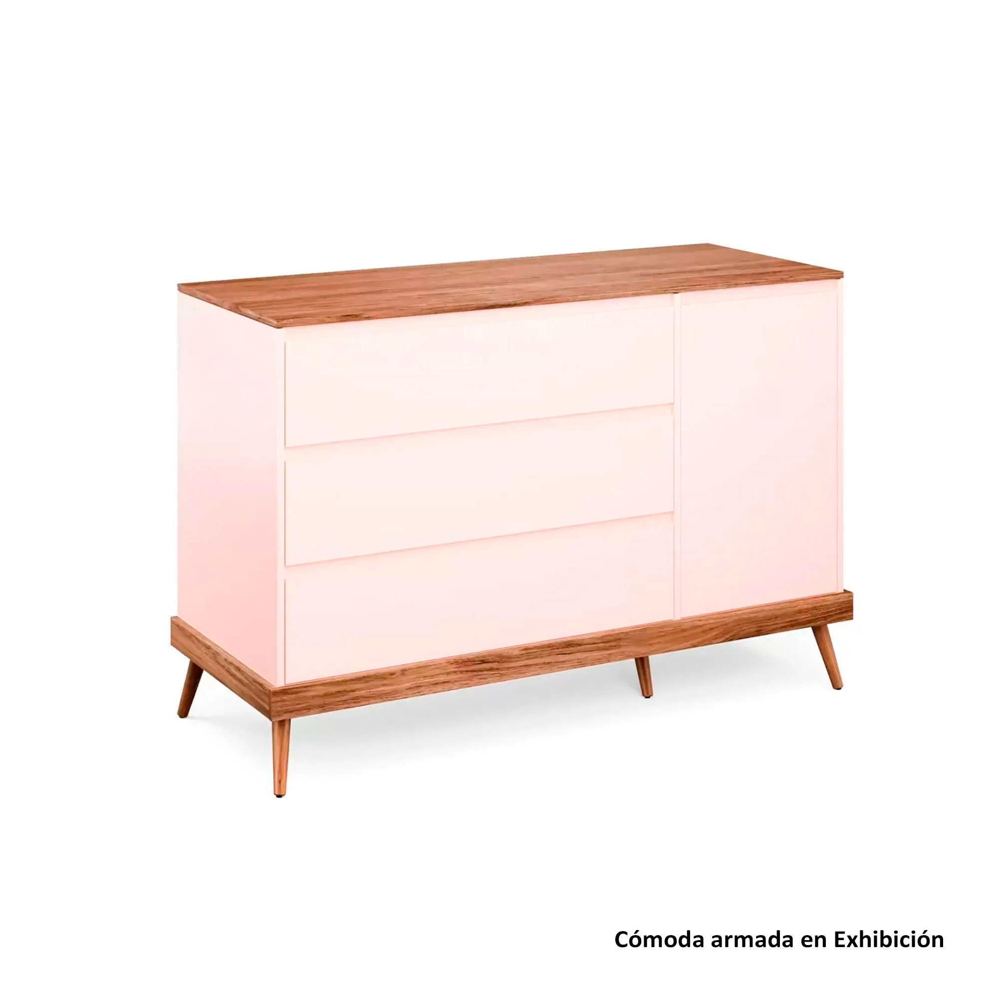 ESTANTE DECORATIVO PARA CASA DE MADERA NATURAL 80 X 35 X 136 CM CHILDHOME