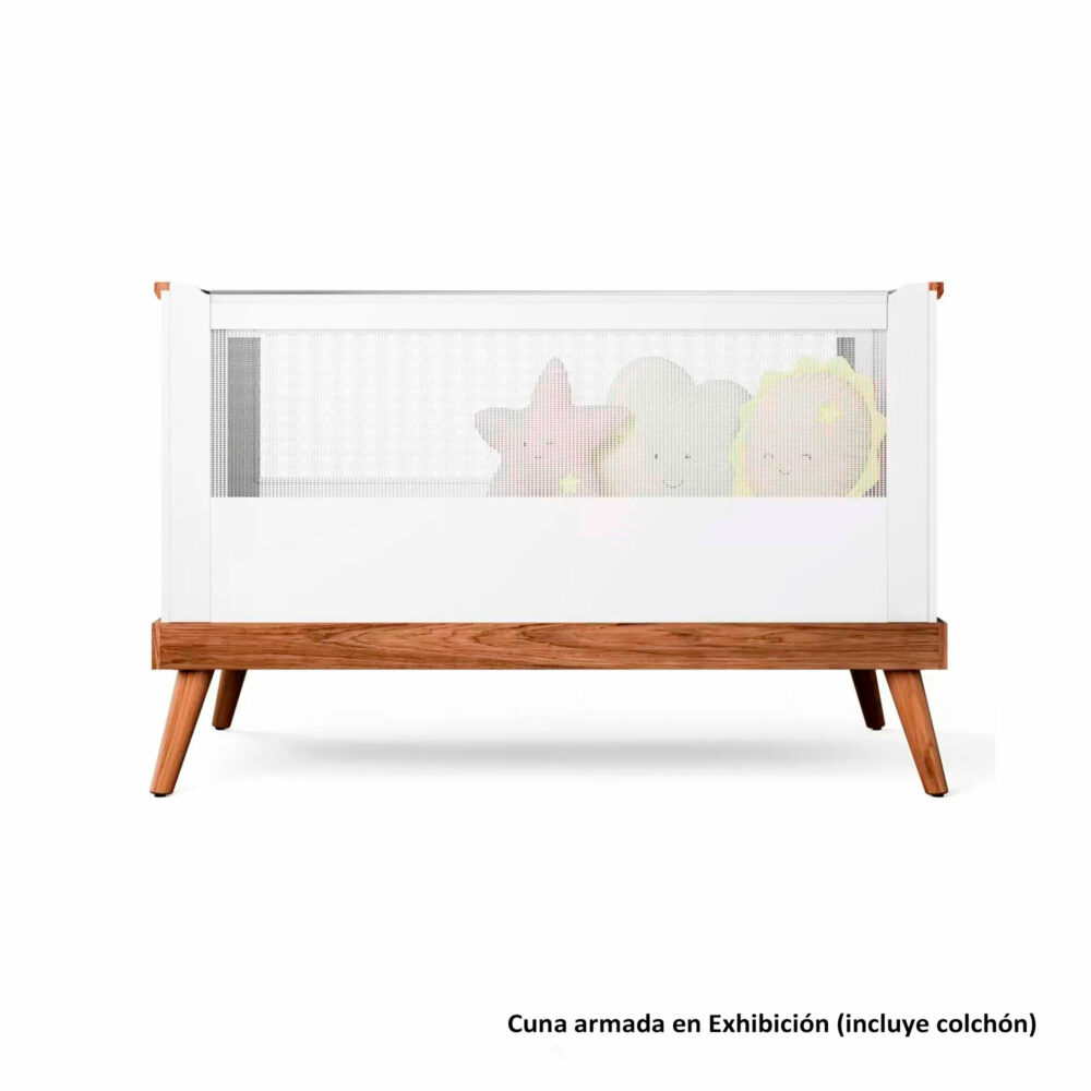 CUNA ANTI REFLUJO MODELO NINAR 142 X 76 CM COLOR BLANCO DIVICAR