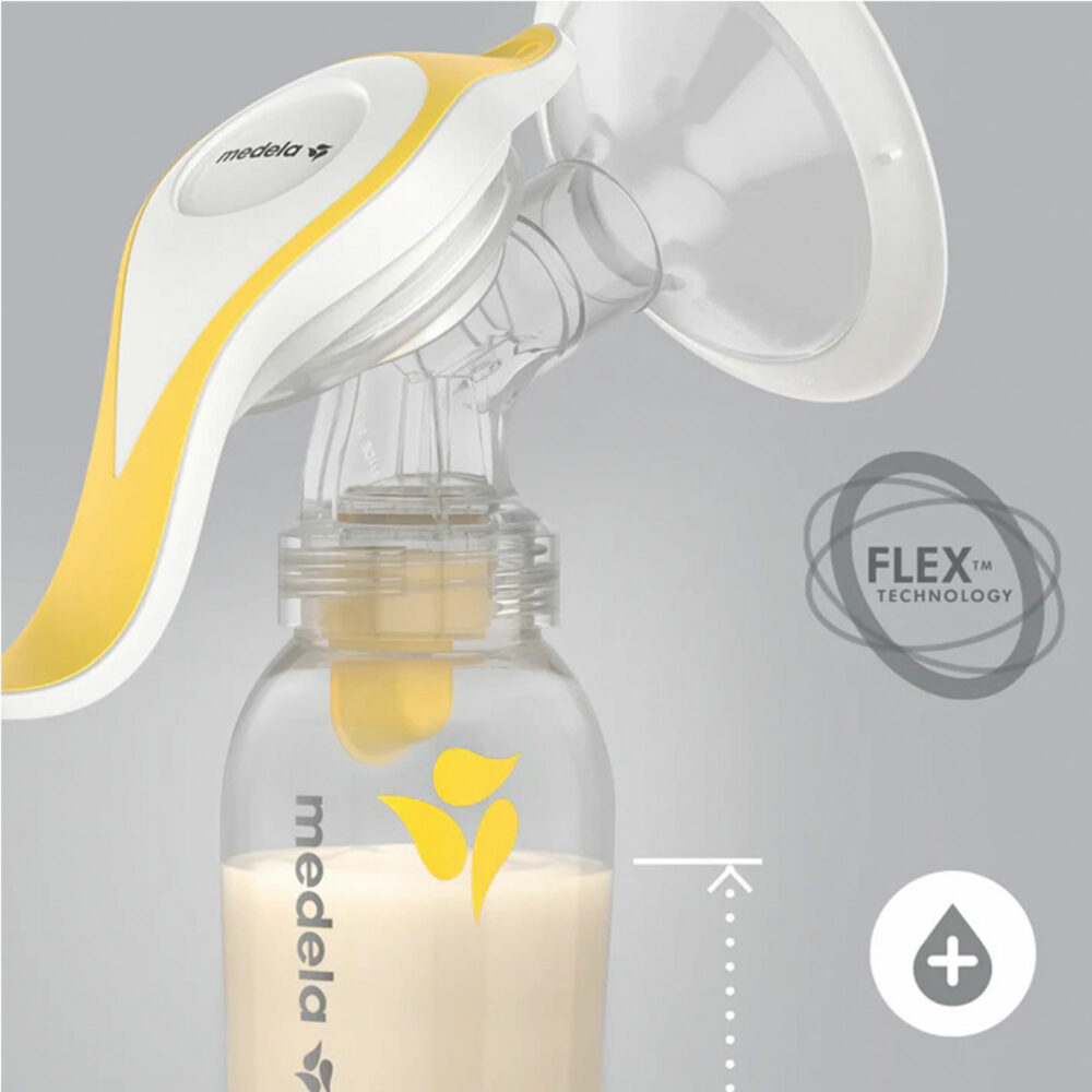 EXTRACTOR MANUAL DE LECHE MATERNA FLEX HARMONY MEDELA