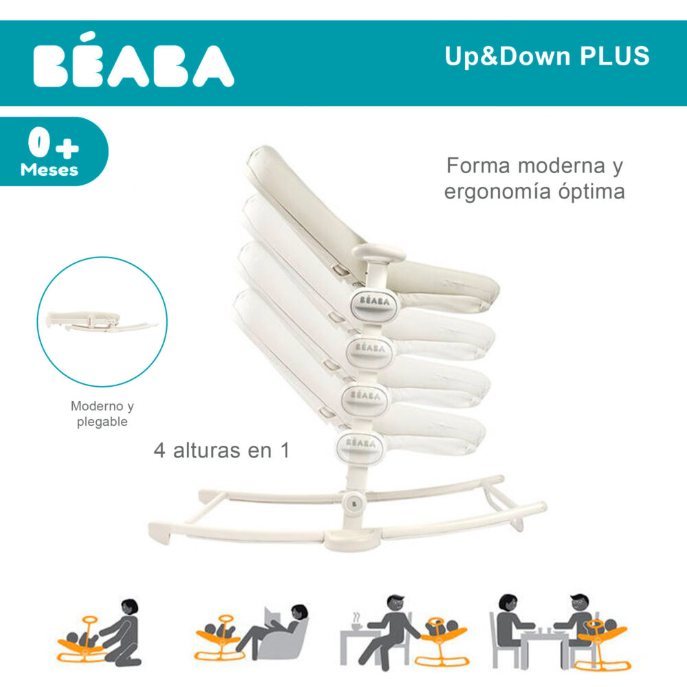 HAMACA CON ALTURA REGULABLE UP & DOWN PLUS BEABA