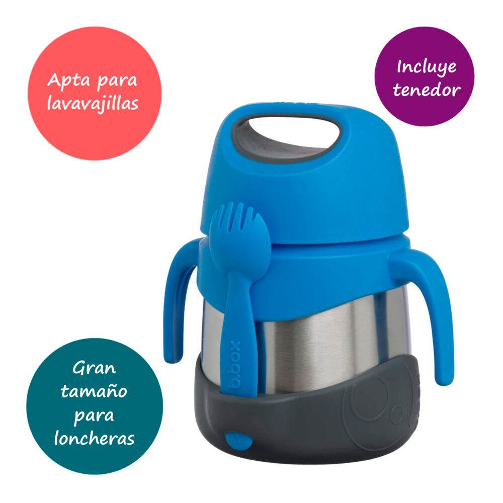 TARRO ISOTÉRMICO PARA COMIDA O PAPILLAS 11 OZ / 335 ML B.BOX