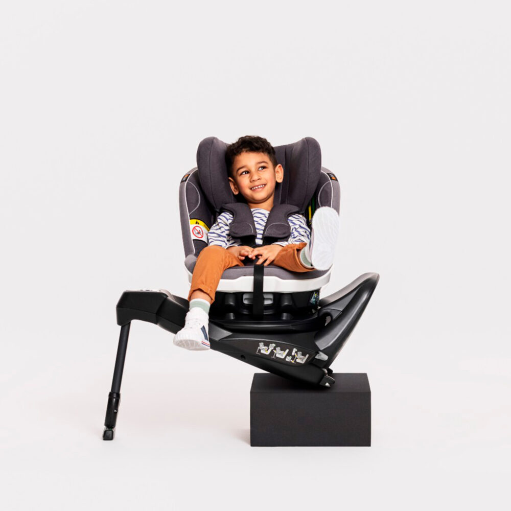 SILLA DE AUTO GIRATORIO 360° DE 0 MESES A 4 AÑOS MODELO IZI TURN B I-SIZE BESAFE