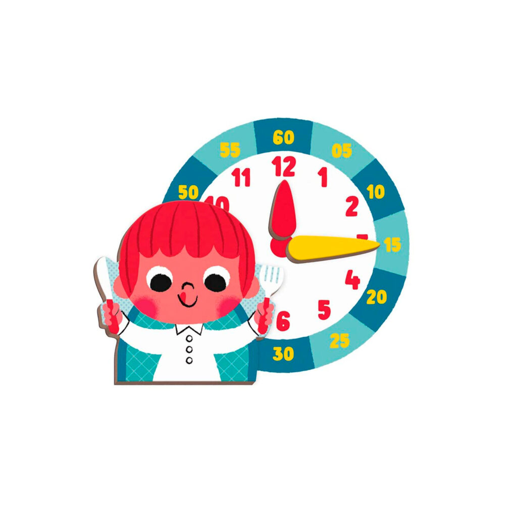 LIBRO MAGNÉTICO APRENDIENDO LA HORA JANOD