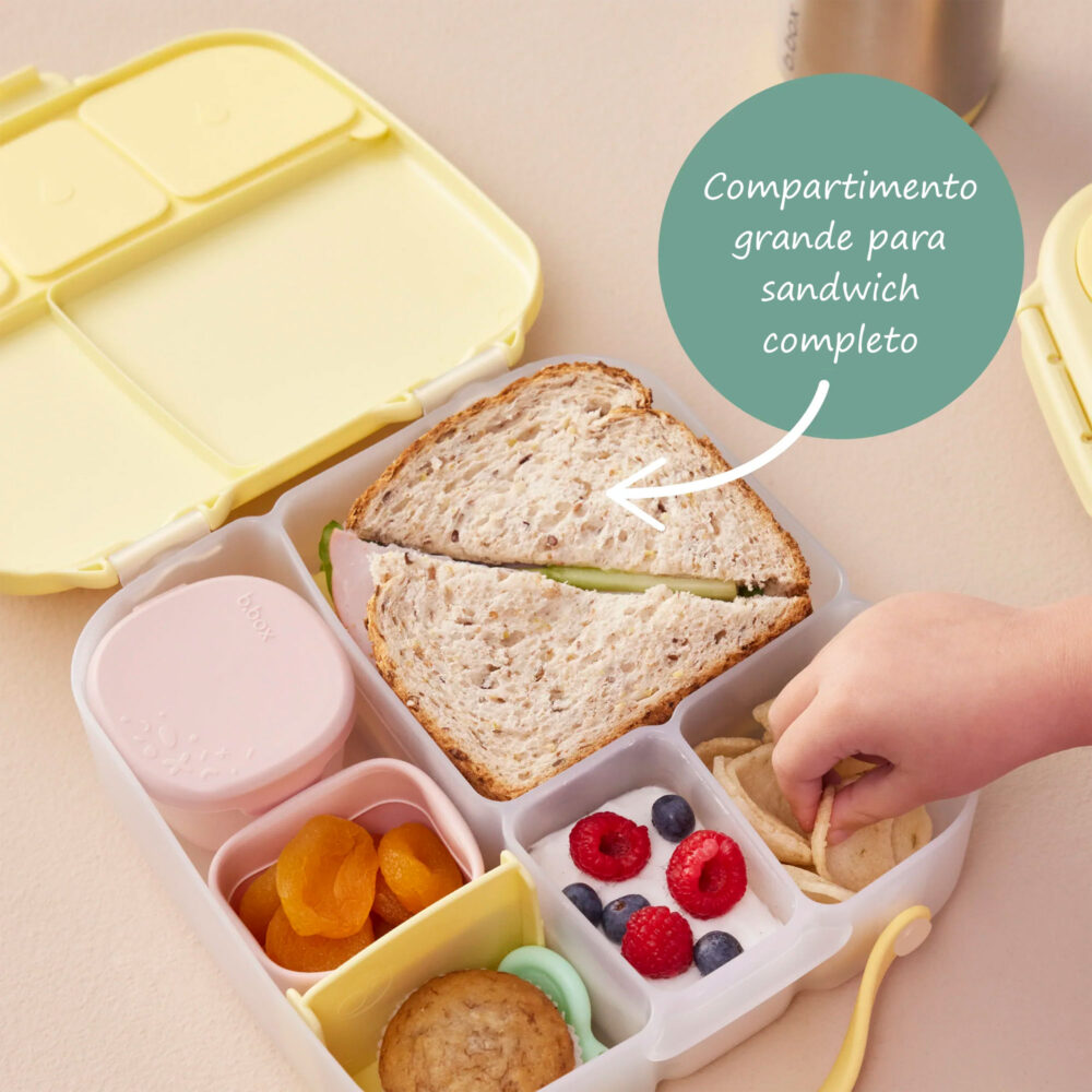 LONCHERA PARA NIÑOS CON DIVISIONES LUNCHBOX B.BOX