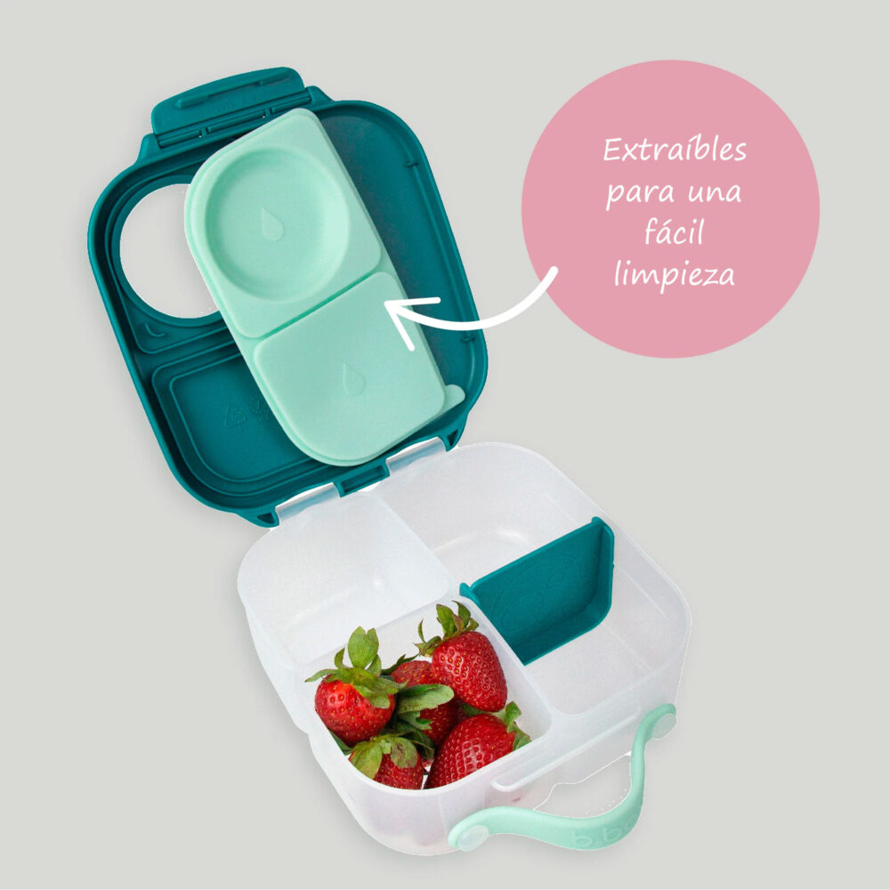 MINI LONCHERA PARA NIÑOS CON DIVISIONES MINI LUNCHBOX B.BOX