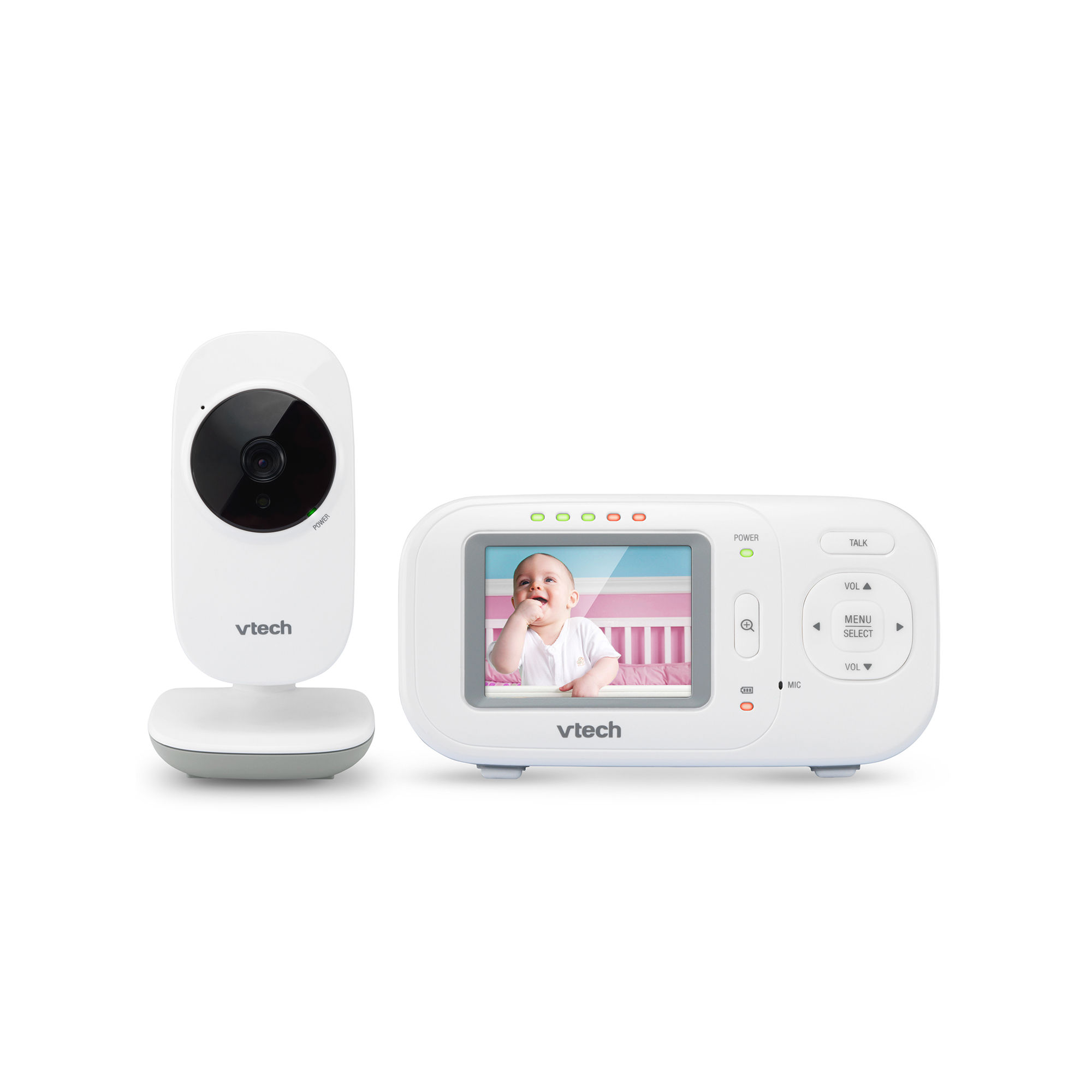 MONITOR DE BEBÉ CON VIDEO LCD 2.4″ A COLOR VTECH VM2251