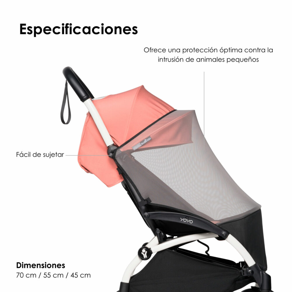PROTECTOR DE MOSQUITOS PARA 2DA ETAPA / 6+ COCHE MODELO YOYO²-YOYO³