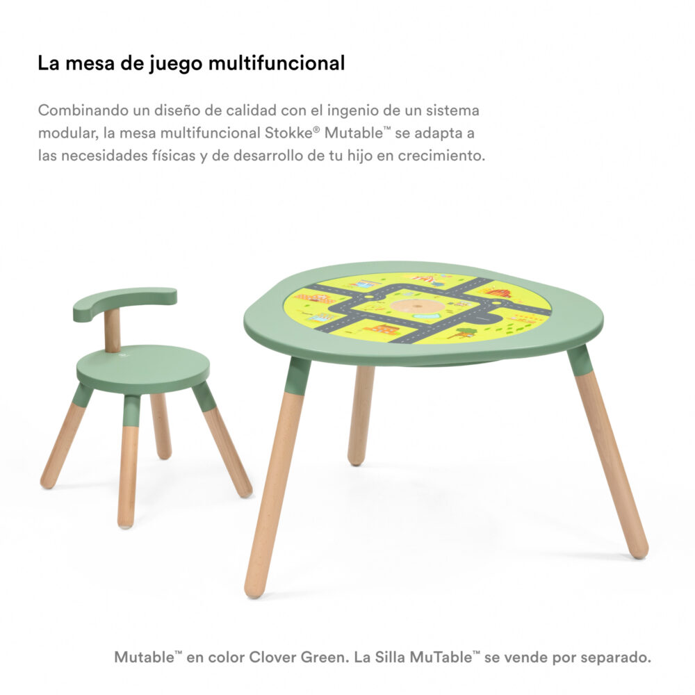 MESA INFANTIL MODELO MUTABLE™ V2 82 X 49 X 87 CM STOKKE