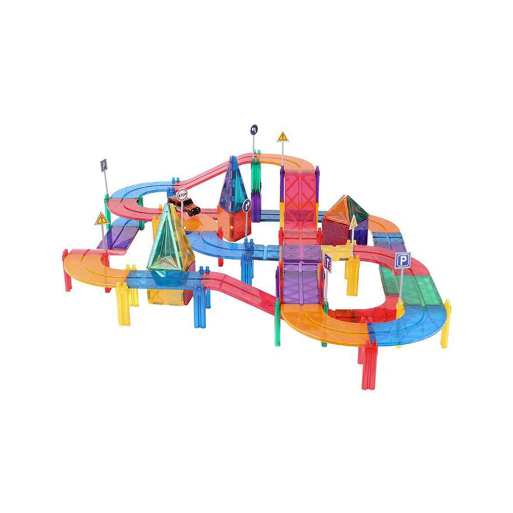 SET DE PISTAS MAGNÉTICAS DE 105 PIEZAS EDUPLAY
